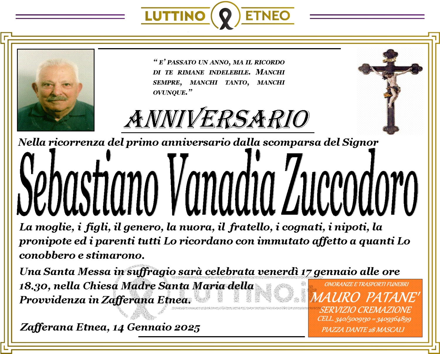 Sebastiano Vanadia Zuccodoro